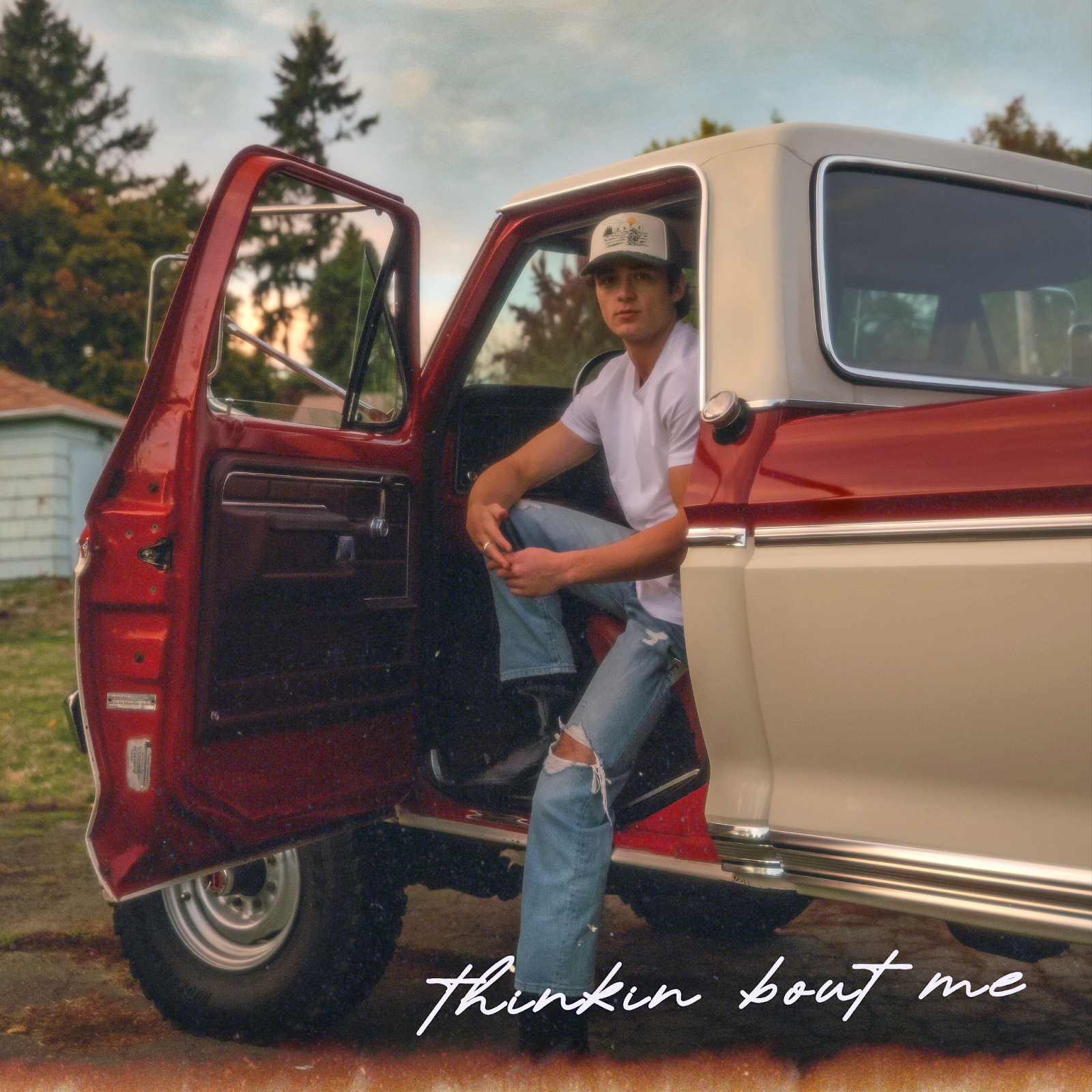  “thinkin bout me” cover artwork 