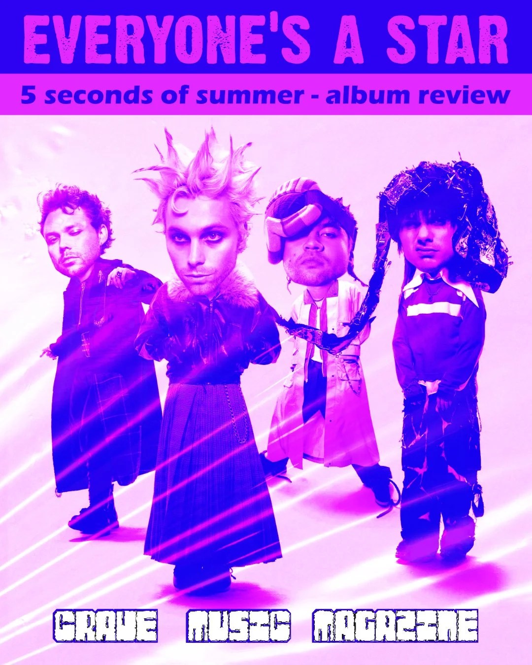  Graphic by Abi Wagaman  Image via 5 Seconds of Summer 