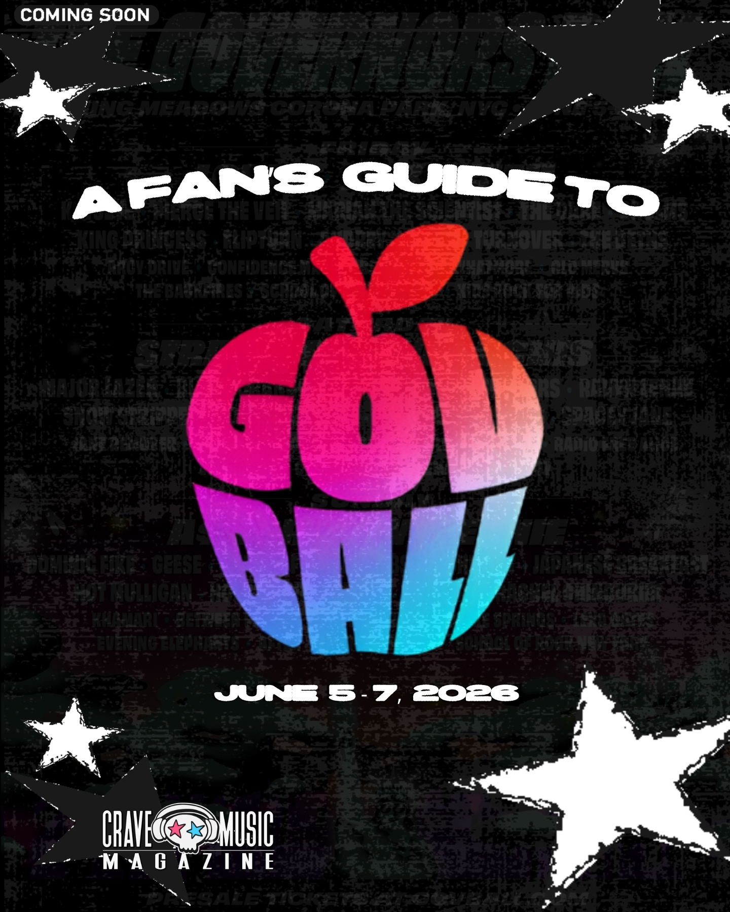 HERE’S EVERYTHING YOU NEED TO KNOW ABOUT THE ARTISTS PLAYING AT GOVERNORS BALL 2026