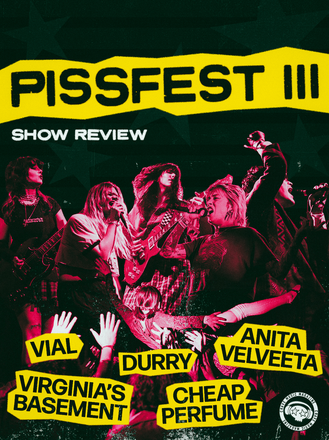 ALT TRIO VIAL HOSTS PISSFEST III: ‘HELLHOUND’ RELEASE & BENEFIT SHOW
