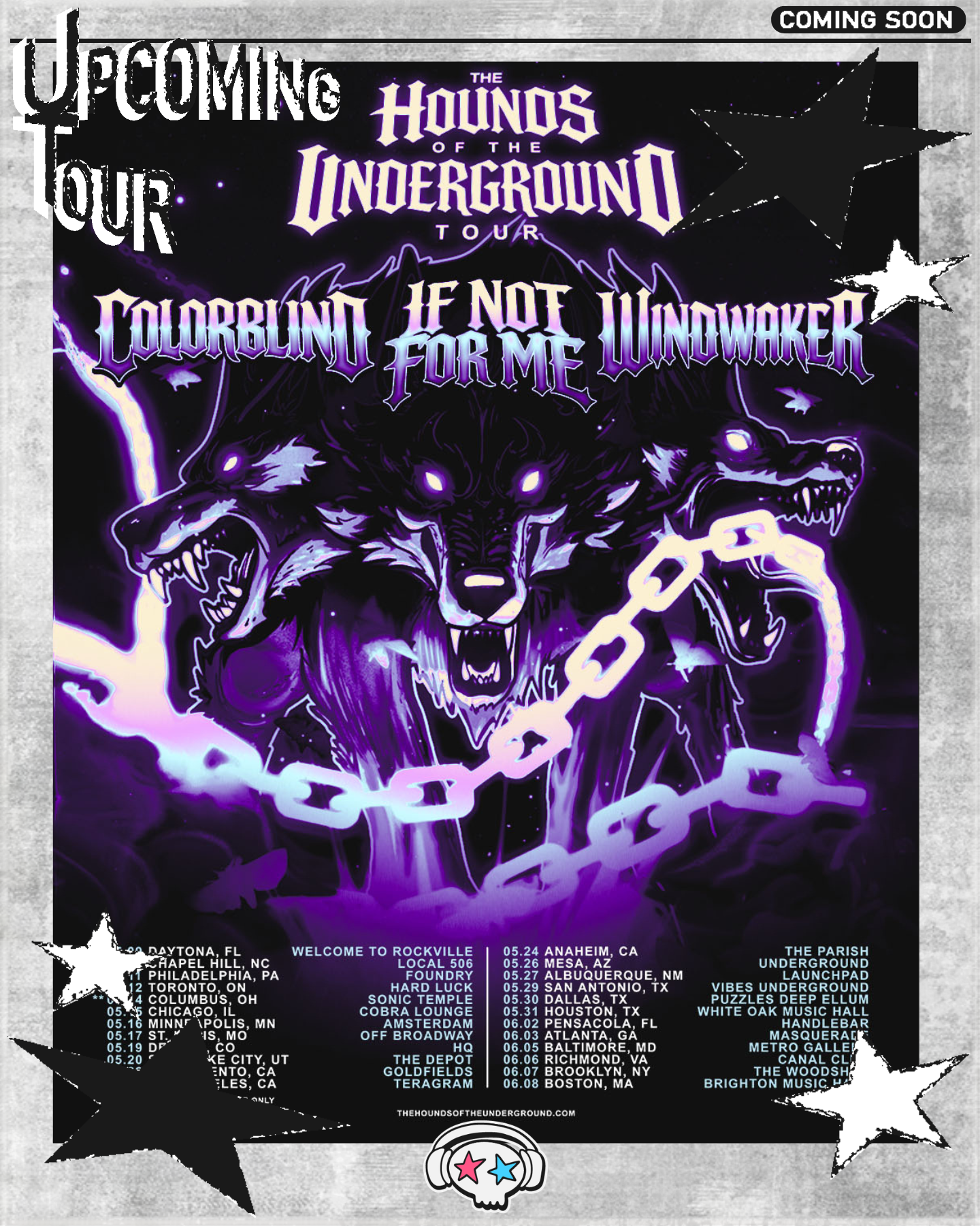 COLORBLIND ANNOUNCES TRIPLE CO-HEADLINE TOUR WITH IF NOT FOR ME AND WINDWAKER