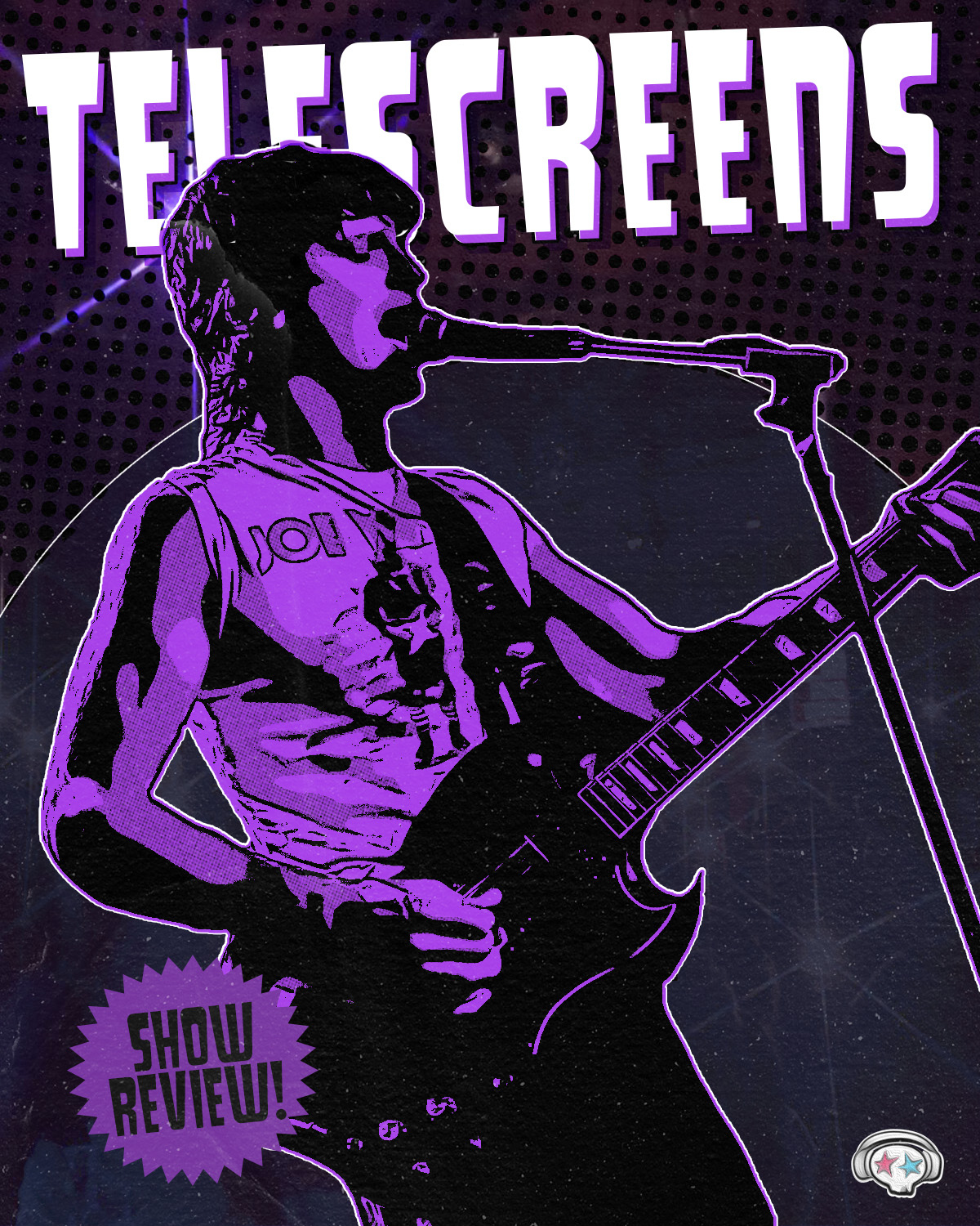 TELESCREENS ROCKS THE STAGE IN HOUSTON