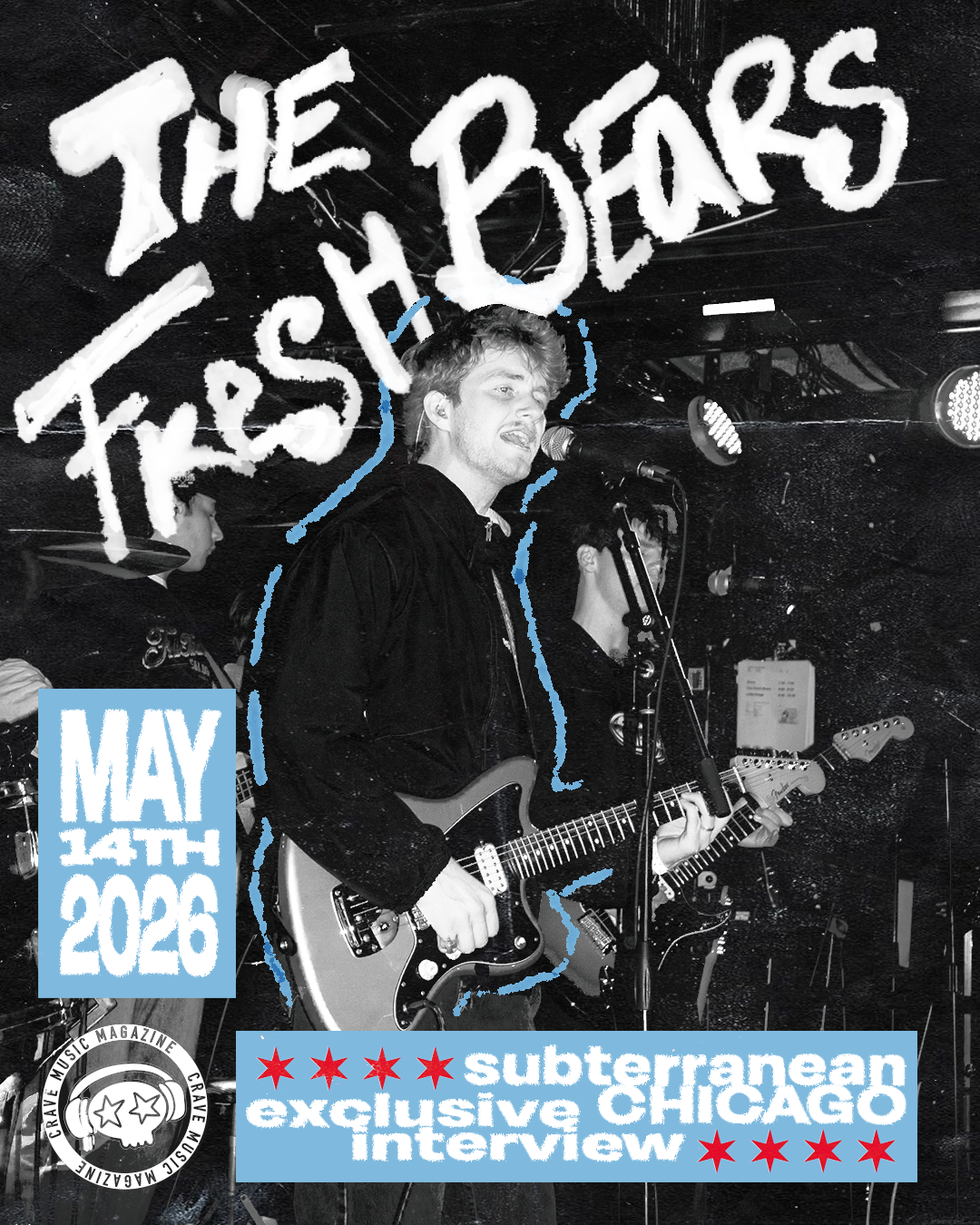 THE FRESH BEARS AT SUBTERRANEAN IN CHICAGO: SHOW REVIEW + INTERVIEW