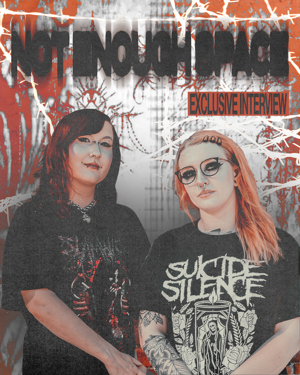 NOT ENOUGH SPACE TALK TRANSFORMATION, TOURING AND SECOND ALBUM